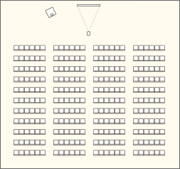 シアター型 264名