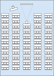 スクール型 3名掛け 159名