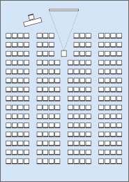 シアター型 234名